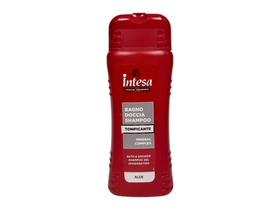 Гель для душу-шампунь Intesa чоловічий алое тонізуючий Bagno Doccia Shampoo Tonificante Aloe, 500 мл