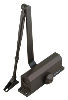 Доводчик дверний FUARO DC20-5 (DC-205) BR до 120 кг (коричневий)