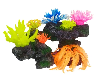 Декорація Tetradon Кораловий риф з коралами 31х15х22см