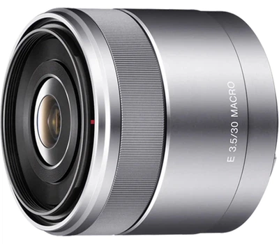 Объектив Sony E 30mm F3.5 Macro (SEL30M35.AE) Silver