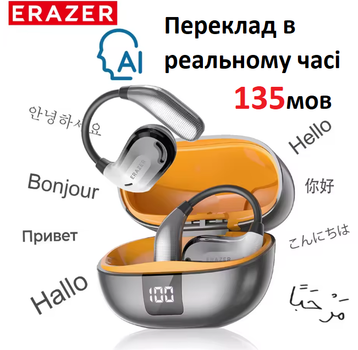 Интеллектуальные наушники-переводчики Lenovo Erazer XT66 Pro беспроводные наушники Bluetooth