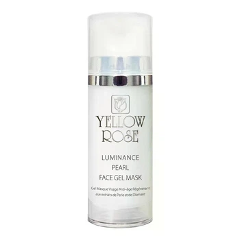 Гелева маска для обличчя з перлами Yellow Rose Luminance Pearl Face Gel Mask 100 мл