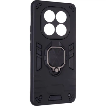 Чохол Fiji Defence для Xiaomi Redmi Note 15 5G захисний бампер із кільцем підставкою Black