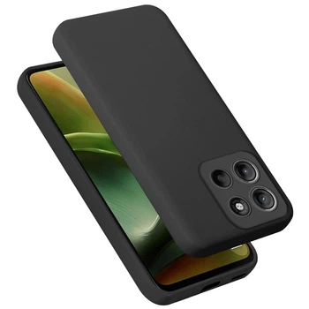 Чохол Fiji Full Soft Premium для Motorola G86 Power протиударний бампер з мікрофіброю Black