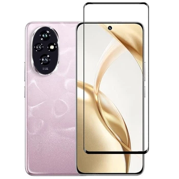 Защитное стекло Fiji Premium для Honor 200 закругленные края и полная проклейка черный