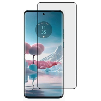 Защитное стекло LUX EDGE для Motorola Edge 40 Neo полная проклейка с закругленными краями черный