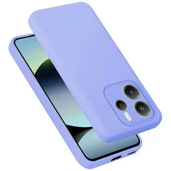 Чехол Fiji Full Soft Premium для Xiaomi Redmi Note 14 противоударный бампер с микрофиброй Violet