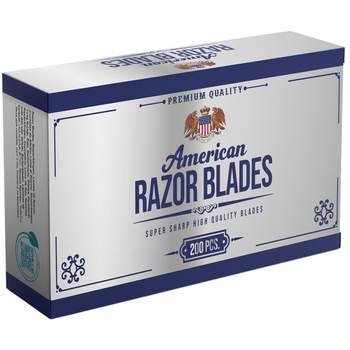 Леза American Razor Double Edge Razor Blade 200 шт