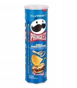 Чипсы Pringles Philly Cheesesteak со вкусом филадельфийского стейка с творогом 158 г