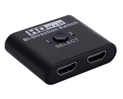 KVM свич HDMI to 2x HDMI Bi-Direction Switch 4K 60Hz 3840x2160 Black (500151)
