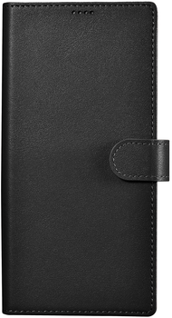 Etui z klapką iCarer Wallet Case do Samsung Galaxy S23 Ultra Black (6975092688297)