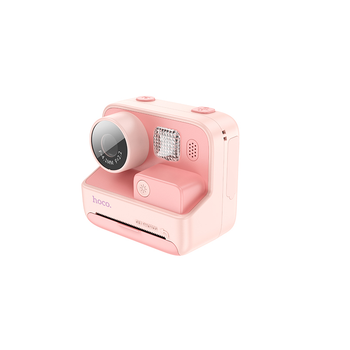 Камера для дітей HOCO DV200 Dual lens children printing camera Pink (6942007628419)