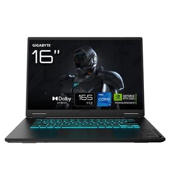 Ноутбук Gigabyte Gaming A16 (CVHI3UA864SD) Black Steel