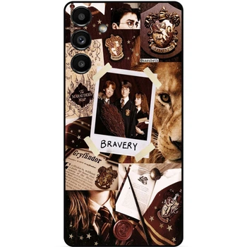 Силиконовый бампер чехол Candy для Samsung S22 с картинкой Гарри Поттер Harry Potter