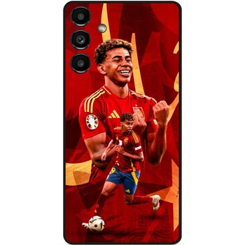 Силиконовый чехол бампер Candy для Samsung S22 с рисунком Lamine Yamal Ламин Ямаль