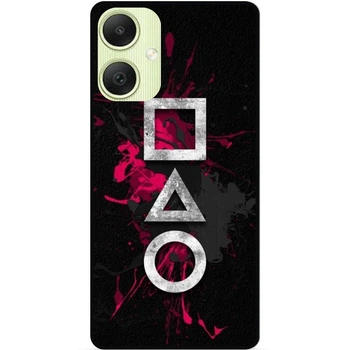 Чехол силиконовый Candy для Samsung A05 с картинкой Игра в кальмара