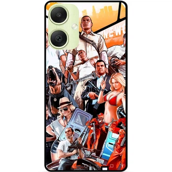 Чехол силиконовый бампер Candy для Samsung A05 ГТА GTA