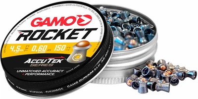 Кулі Gamo Rocket AccuTek 0.60 г калібр 4.5 мм 150 шт (6321274-AK)