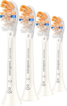 Główki szczoteczki do zębów Philips Sonicare A3 All-in-One 4 szt. Białe (HX9094/87)