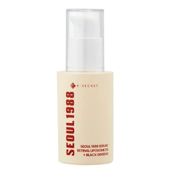 K-Secret Seoul 1988 Serum: Retinal Liposome 2% + Black Ginseng Антивозрастная липосомальная сыворотка с ретиналем и черным женьшенем