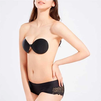 Самоклеючий бюстгальтер-невидимка Fly Bra B Чорний