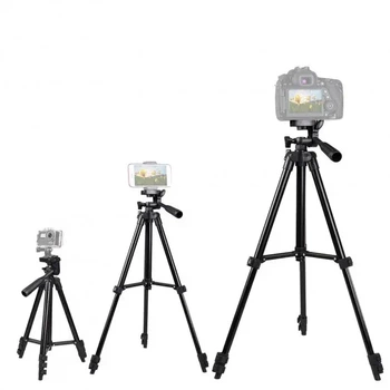 Штатив металлический универсальный для телефона и фотоаппарата Tripod 3120 0,35-1,02м легкий и компактный 1020 мм 2,5 кг