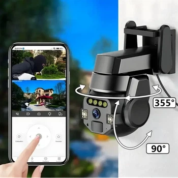 Камера наружная уличная поворотная WIFI CyberGuard OUTDOOR Q-812 5Mp IP66 датчик движения