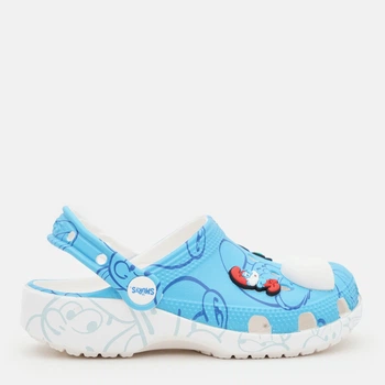 Детские кроксы-сабо для девочки Crocs Smurfs Classic Clog K Mlt 210821-90H 33-34 (J2) Mlt (198445130496)