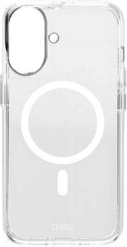 Etui SBS Extreme Mag D3O MagSafe do Apple iPhone 16 Plus Transparent (8018417482694)
