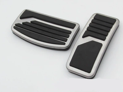 Накладки на педали АКПП Mitsubishi Outlander 3/XL/ASX/Outlander Sport/Lancer X/Pajero Wagon/Pajero Sport/Eclipse Croos, 2 шт.