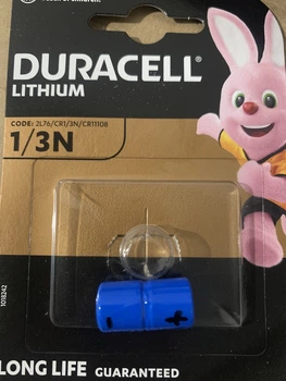 Батарейка Duracell 2CR-1/3N литиевая 6V для шприца DentaPen