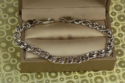 Браслет Xuping Jewelry лав 18,5 см серебристый