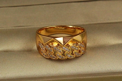 Кільце Xuping Jewelry пафос р 20 золотисте