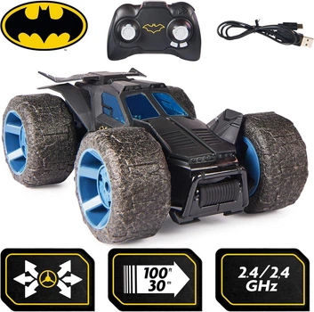 Машинка Бэтмобиль с Трюками на пульте DC Batman Stunt Force Batmobile Spin Master 6066871