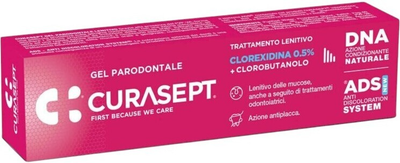 Żel periodontologiczny Curasept ADS 350 + DNA Relief Pro 0.5% CHX z chlorobutanolem 30 ml (8056746074005)