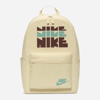 Рюкзак спортивный тканевый 25 л Nike Heritage Bkpk-Retro Pack HV6614-229 Lt Khaki/Burgundy Crush/Cannon (0198481098088)