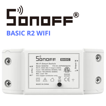 Бездротовий wi-fi вимикач Sonoff Basic R2 для умного дома eWeLink