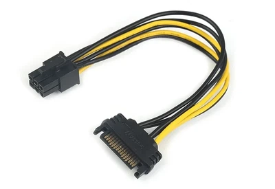 Перехідник SATA to 6pin відеокарта