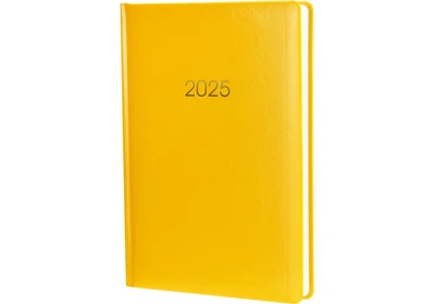 Дневник датированный 2026 Economix Spectrum A5 336 страниц желтый (E21850)