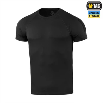 Футболка реглан потовідвідна тактична M-Tac Summer Black 3XL 80054002-3XL