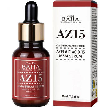 Сыворотка Cos De Baha AZ15 Serum для лица с азелаиновой кислотой 15% 30 мл