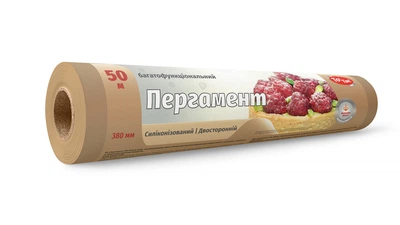Пергамент для випікання силіконізований То є так коричневий 38 см 50 м