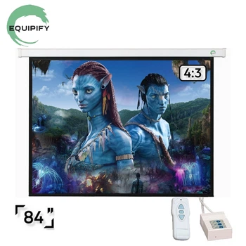 Проекционный экран EQUIPIFY SMM-4301 моторизированный настенный потолочный 84" 171x128см 4:3