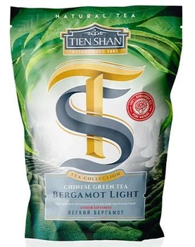 Чай Тянь Шань Bergamot Light Легкий Бергамот зелений 80 г