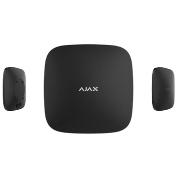 Охранная централь системы Ajax Hub (8EU) UA, передача до 2000 м, 2G, Черный
