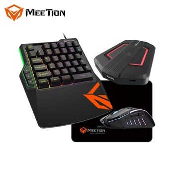 Набір Combo MeeTion Gaming 4in1 Keyboard/Mouse/MousePad/Console MT-C0015 4758638