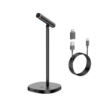 Микрофон HOCO Mike USB desktop microphone L16 |Type-C/AUX 3.5mm| 4756641