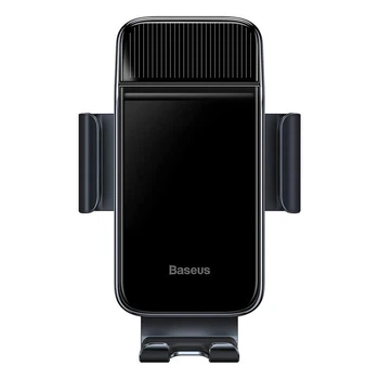 Держатель для телефона на велосипед или самокат BASEUS Smart Solar Power Wireless Cycling Electric Holder |для телефона, от 4.7" до 6.7", автоматическое зажим с ИК сенсором, IP54, питание от солнечной энергии| Черный