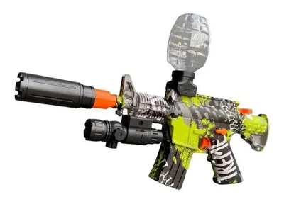 Іграшковий автомат з орбізами M416 AK47, Бластер Glock G360-1 (66041)