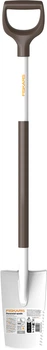Лопата полегшена закруглена Fiskars White (1067540)